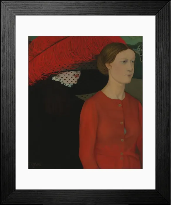 Framed Print : Two Springs, 1910. Creator: Gustave van de Woestijne Framed Print : Two Springs, 1910. Creator: Gustave van de Woestijne