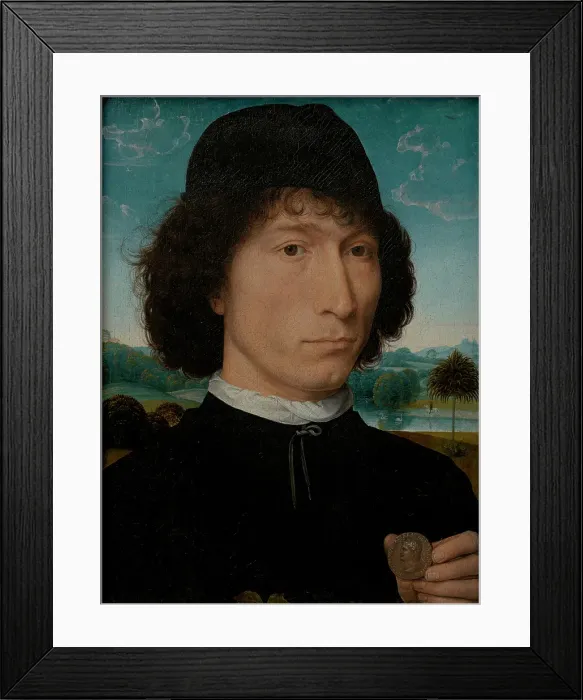 Framed Print : Bernardo Bembo, Statesman and Ambassador of Venice, c1474. Creator: Hans Memling Framed Print : Bernardo Bembo, Statesman and Ambassador of Venice, c1474. Creator: Hans Memling