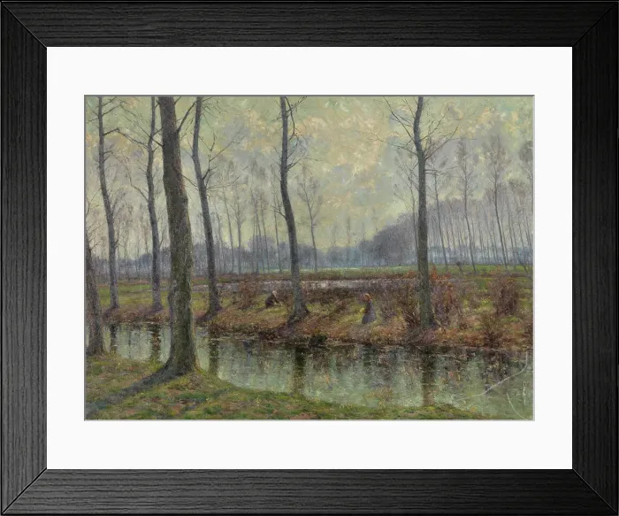 Framed Print : Spring Morning, c1890-1940. Creator: Henri Rul Framed Print : Spring Morning, c1890-1940. Creator: Henri Rul