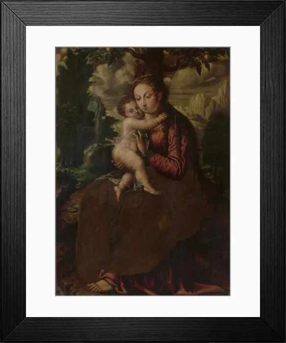 Framed Print : Madonna, c1520-1540. Creator: Bernaert van Orley Framed Print : Madonna, c1520-1540. Creator: Bernaert van Orley