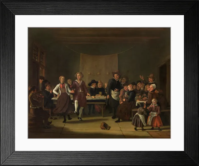 Framed Print : Peasant Wedding. Creator: Jan Victors Framed Print : Peasant Wedding. Creator: Jan Victors