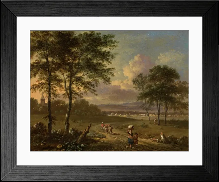 Framed Print : Landscape, c1650-1680. Creator: Jan Wijnants