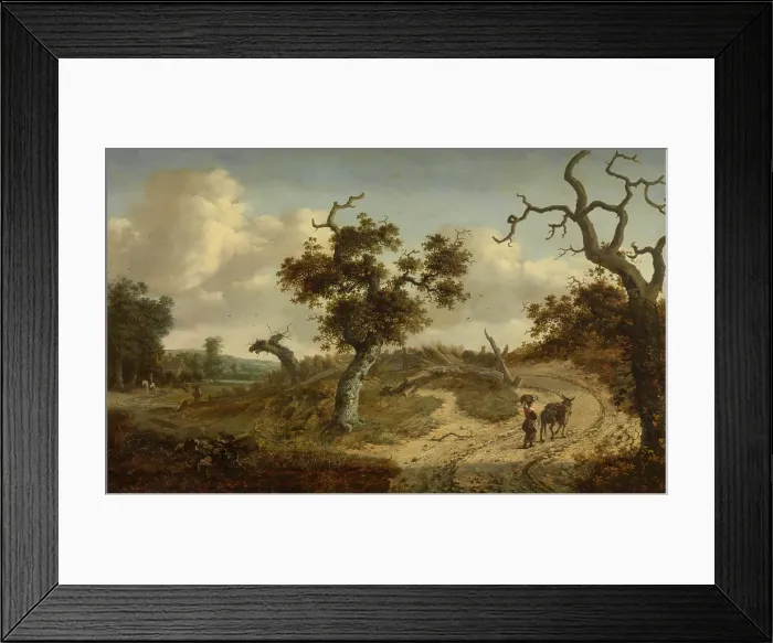 Framed Print : Landscape, c1660s. Creator: Jan Wijnants Framed Print : Landscape, c1660s. Creator: Jan Wijnants