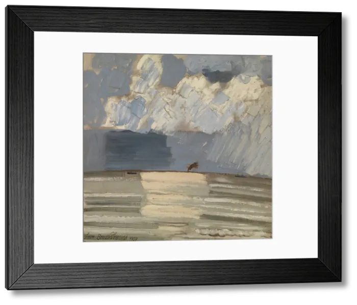 Framed Print : North Sea, 1939. Creator: Jean Brusselmans Framed Print : North Sea, 1939. Creator: Jean Brusselmans