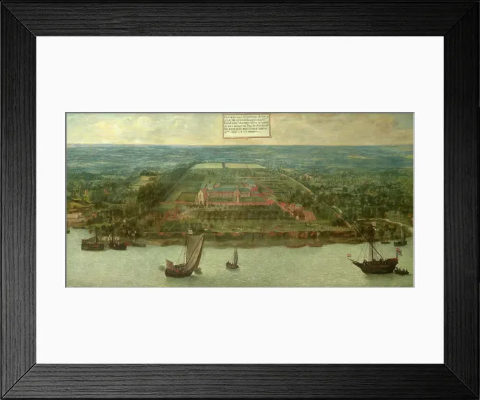 Framed Print : The Abbey of Saint Bernard, 1616. Creator: Jan Wildens Framed Print : The Abbey of Saint Bernard, 1616. Creator: Jan Wildens
