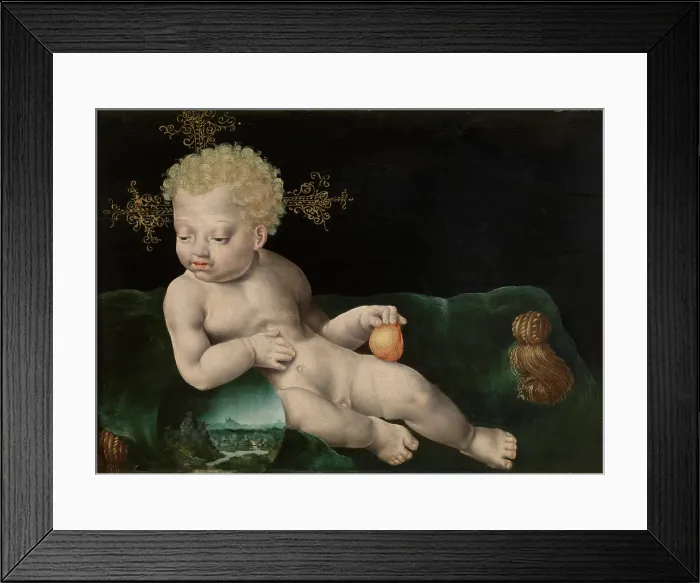 Framed Print : The Christ-Child, c1510-1540. Creator: Joos van Cleve Framed Print : The Christ-Child, c1510-1540. Creator: Joos van Cleve
