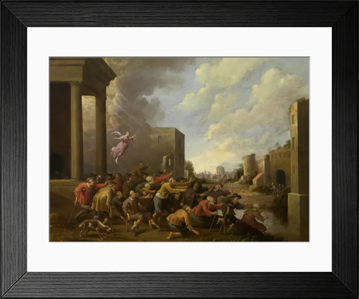 Framed Print : The Pool of Bethesda. Creator: Joost Cornelisz Droochsloot Framed Print : The Pool of Bethesda. Creator: Joost Cornelisz Droochsloot