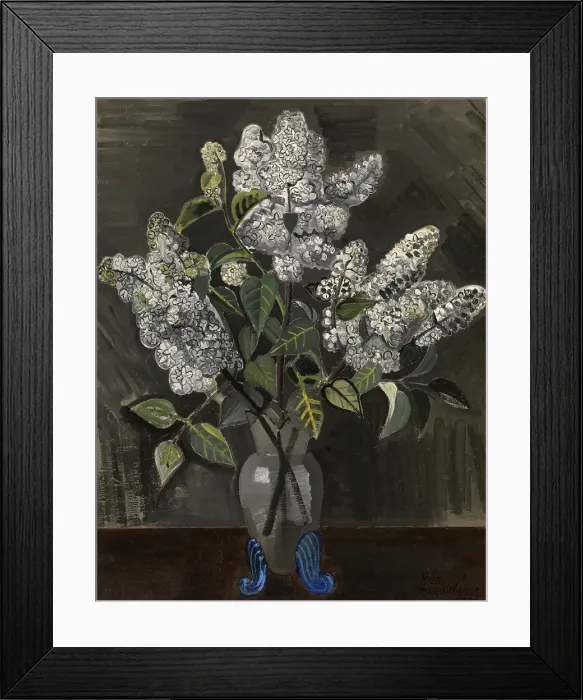 Framed Print : Lilacs, 1934. Creator: Jean Brusselmans Framed Print : Lilacs, 1934. Creator: Jean Brusselmans
