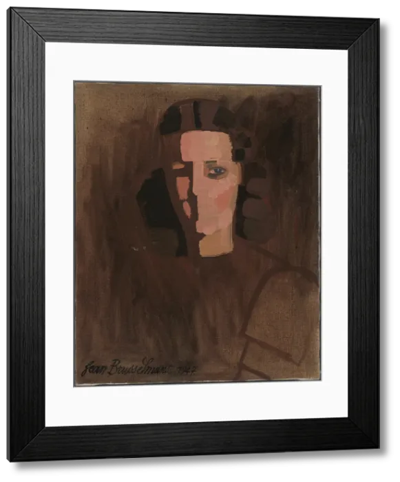Framed Print : The Artist's Wife, 1947. Creator: Jean Brusselmans Framed Print : The Artist's Wife, 1947. Creator: Jean Brusselmans