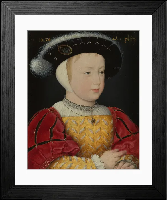 Framed Print : The Dauphin Francois, Son of King Francois I of France, 1520-1525. Creator: Jean Clouet Framed Print : The Dauphin Francois, Son of King Francois I of France, 1520-1525. Creator: Jean Clouet