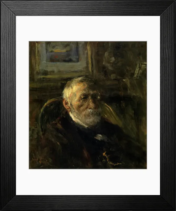 Framed Print : Self Portrait, 1905. Creator: Jozef Israels Framed Print : Self Portrait, 1905. Creator: Jozef Israels