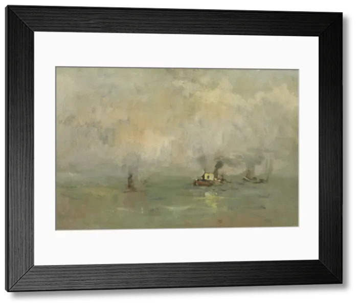 Framed Print : Morning, c1860-1890. Creator: Louis Artan