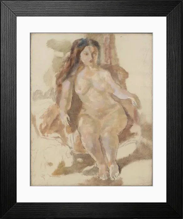 Framed Print : Eliane. Creator: Jules Pascin Framed Print : Eliane. Creator: Jules Pascin
