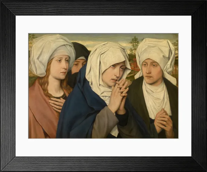 Framed Print : The Holy Women on their Way to Golgotha, 1869. Creator: Louis Hendrix Framed Print : The Holy Women on their Way to Golgotha, 1869. Creator: Louis Hendrix