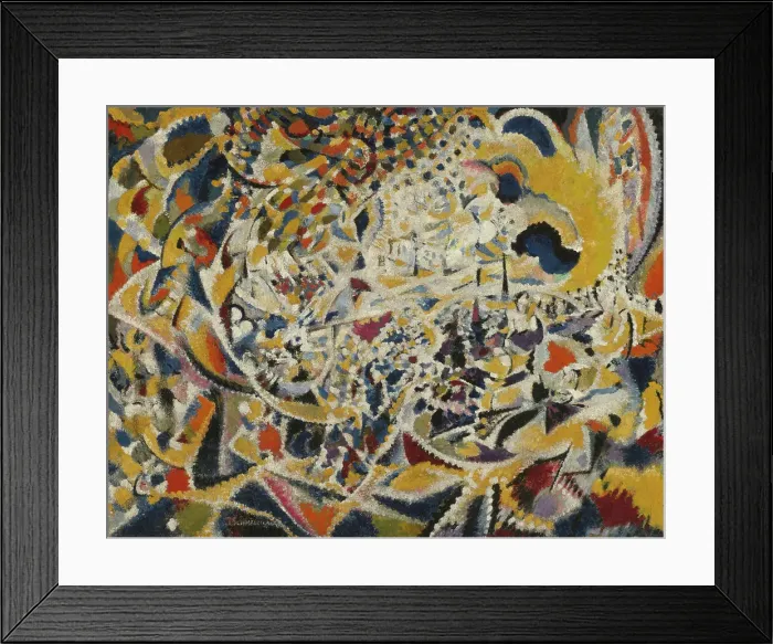 Framed Print : Rhythm of Light Waves: Street + Sun + Crowd, 1915-1917. Creator: Jules Schmalzigaug Framed Print : Rhythm of Light Waves: Street + Sun + Crowd, 1915-1917. Creator: Jules Schmalzigaug