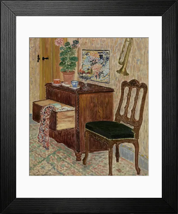Framed Print : Interior, 1929. Creator: Louis Thevenet Framed Print : Interior, 1929. Creator: Louis Thevenet