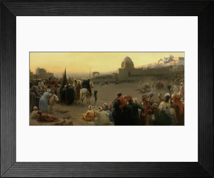 Framed Print : Fantasy in Egypt. Creator: Karel Ooms Framed Print : Fantasy in Egypt. Creator: Karel Ooms