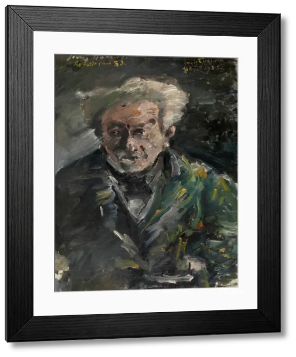 Framed Print : Georg Brandes, 1925. Creator: Lovis Corinth