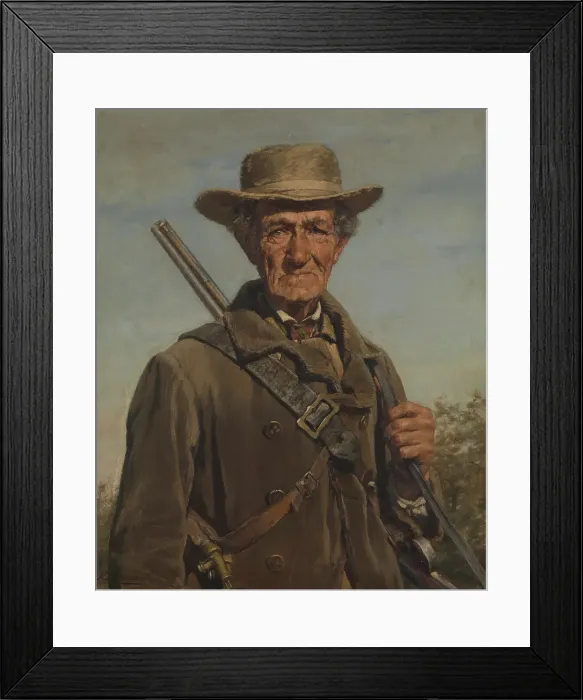 Framed Print : The Forester. Creator: Karel Ooms Framed Print : The Forester. Creator: Karel Ooms