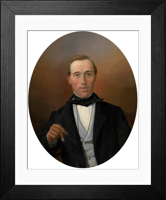 Framed Print : Mr Soons, 1857. Creator: Lawrence Alma-Tadema Framed Print : Mr Soons, 1857. Creator: Lawrence Alma-Tadema