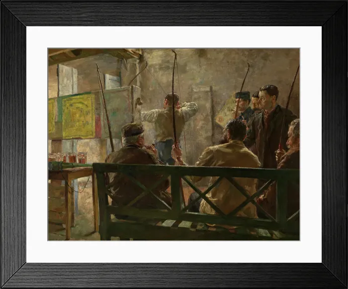 Framed Print : The Archers. Creator: Leo van Aken Framed Print : The Archers. Creator: Leo van Aken