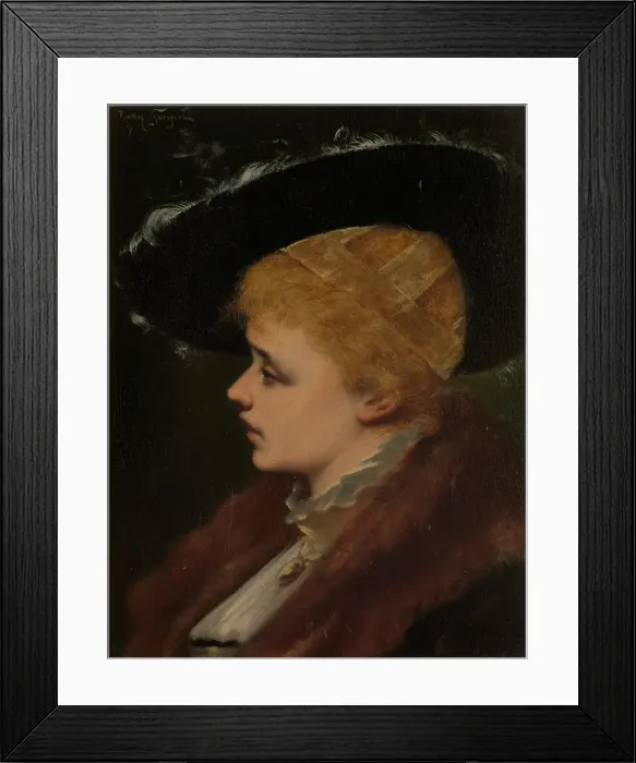 Framed Print : Previously in Nuremberg. Creator: Leon-Lucien Goupil Framed Print : Previously in Nuremberg. Creator: Leon-Lucien Goupil