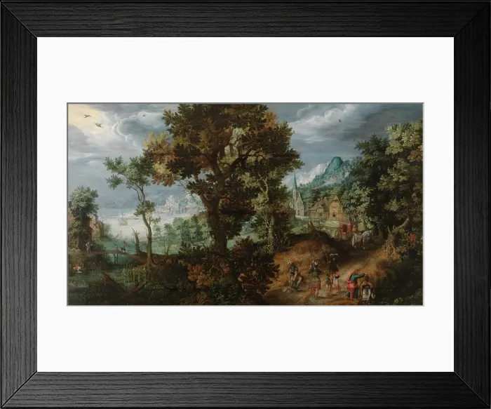 Framed Print : The Baptism of the Moorish Chamberlain, 1618. Creator: Mattheus Adolfsz Molanus Framed Print : The Baptism of the Moorish Chamberlain, 1618. Creator: Mattheus Adolfsz Molanus