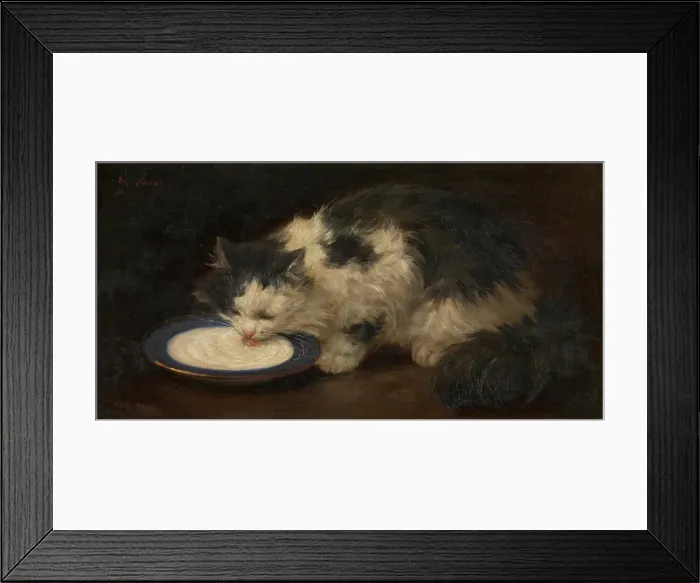 Framed Print : The Good Milk, c1900-1940. Creator: Marie Yvonne Laur Framed Print : The Good Milk, c1900-1940. Creator: Marie Yvonne Laur