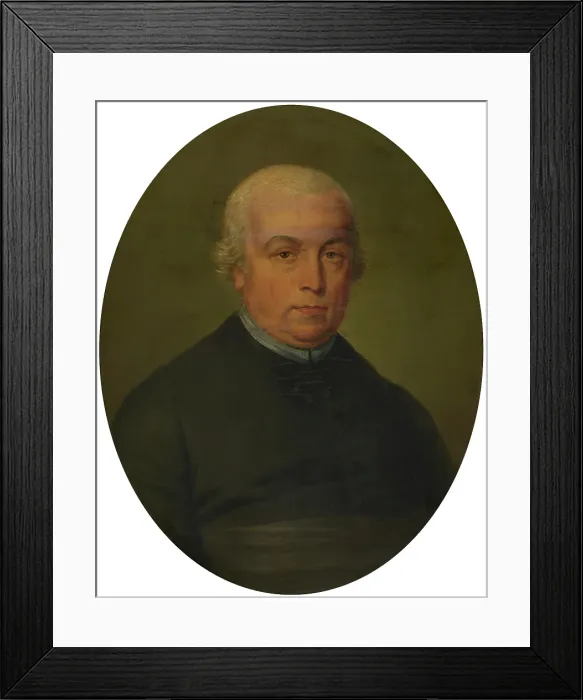 Framed Print : Priest Jacques-Matthieu De Moor. Creator: Mathieu Van Bree Framed Print : Priest Jacques-Matthieu De Moor. Creator: Mathieu Van Bree