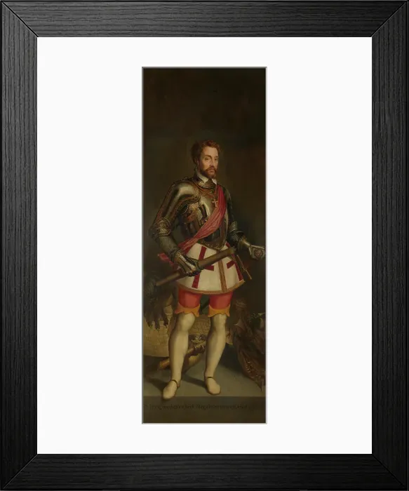 Framed Print : Saint George. Creator: Michiel Coxie Framed Print : Saint George. Creator: Michiel Coxie