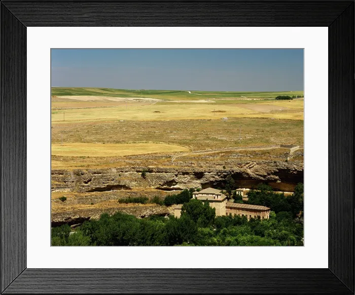 Framed Print : Landscape from the Alcazar, Segovia, Castile and Leon, Spain (2003). Creator: LTL Framed Print : Landscape from the Alcazar, Segovia, Castile and Leon, Spain (2003). Creator: LTL