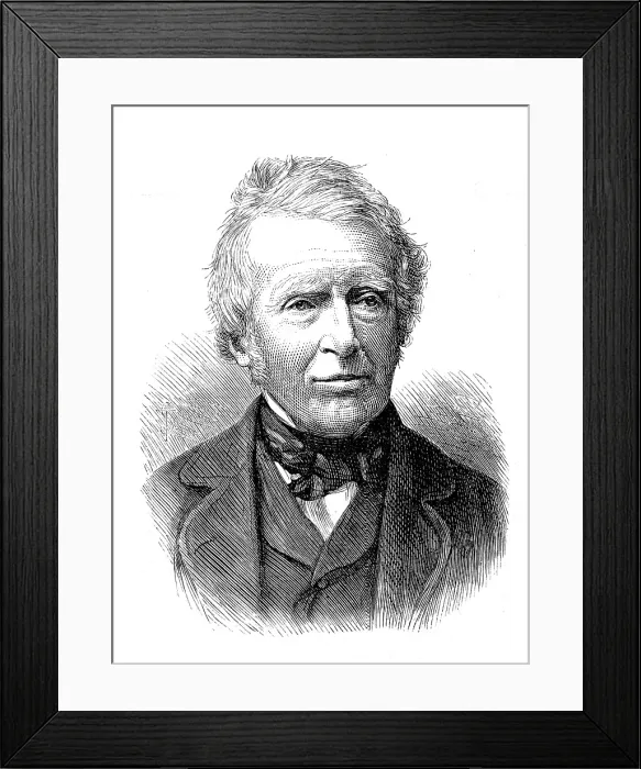 Framed Print : The late Sir W. Erle, 1880. Creator: Unknown Framed Print : The late Sir W. Erle, 1880. Creator: Unknown