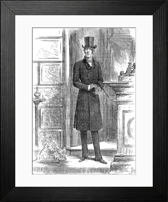 Framed Print : The Earl of Rackland, 1880. Creator: Joseph Swain Framed Print : The Earl of Rackland, 1880. Creator: Joseph Swain