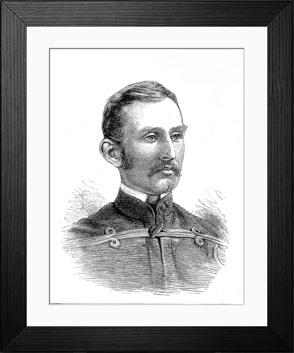 Framed Print : The late Lieutenant H. H. Forbes, 1880. Creator: Unknown Framed Print : The late Lieutenant H. H. Forbes, 1880. Creator: Unknown