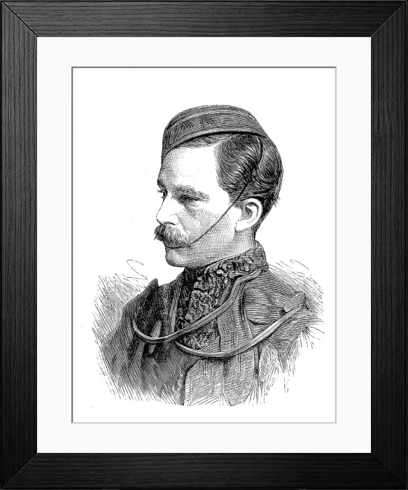 Framed Print : The late Captain W. Lawrell, 1880. Creator: Unknown Framed Print : The late Captain W. Lawrell, 1880. Creator: Unknown