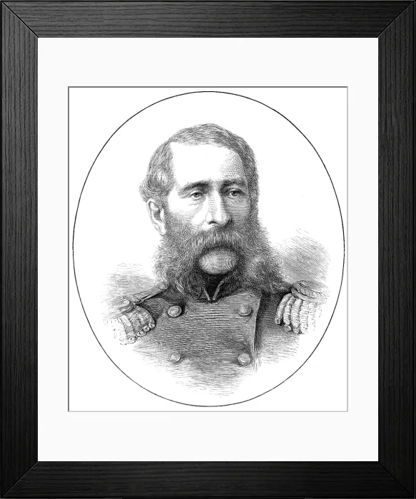 Framed Print : General Count Loris Melikoff, the new Russian dictator, 1880. Creator: Unknown Framed Print : General Count Loris Melikoff, the new Russian dictator, 1880. Creator: Unknown