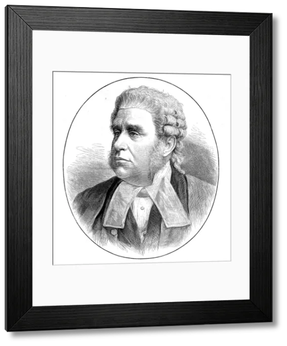 Framed Print : The late Mr. Serjeant Parry, 1880. Creator: Unknown Framed Print : The late Mr. Serjeant Parry, 1880. Creator: Unknown