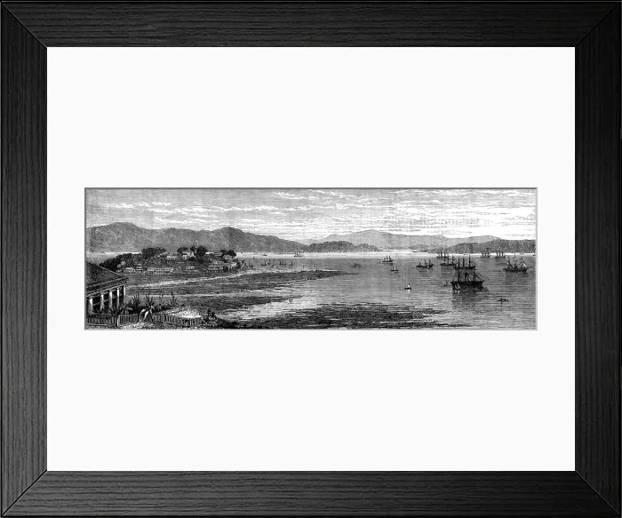 Framed Print : Pagoda anchorage, Foochoo, China, 1880. Creator: Unknown