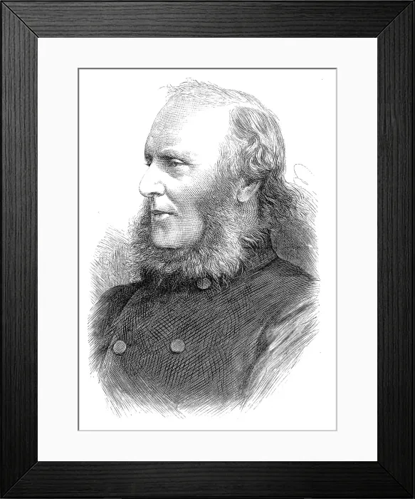 Framed Print : The Very Rev. A. Purey Cust, Dean of York, 1880. Creator: Unknown Framed Print : The Very Rev. A. Purey Cust, Dean of York, 1880. Creator: Unknown