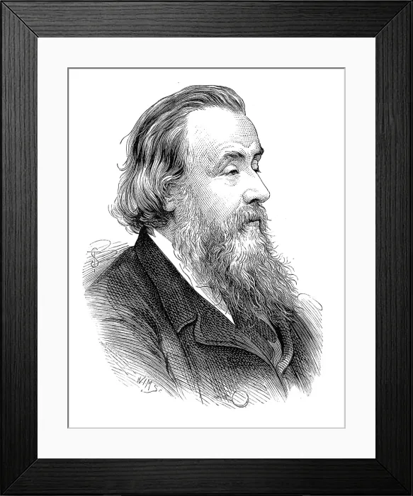 Framed Print : The late Mr. Charles Branwhite, artist, 1880. Creator: W. I. Mosses Framed Print : The late Mr. Charles Branwhite, artist, 1880. Creator: W. I. Mosses