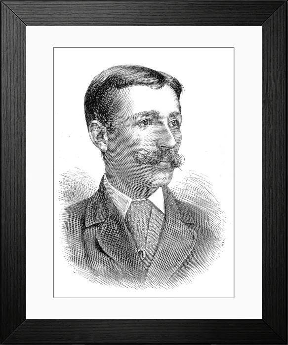 Framed Print : The late Lieutenant I. D. Wright, R.A. 1880. Creator: Unknown Framed Print : The late Lieutenant I. D. Wright, R.A. 1880. Creator: Unknown