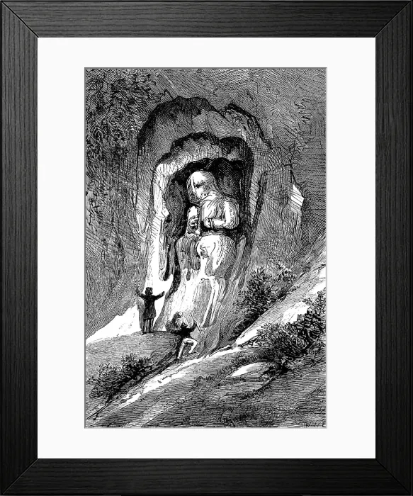 Framed Print : The Niobe at Mount Sipylus, near Magnesia, 1880. Creator: Unknown Framed Print : The Niobe at Mount Sipylus, near Magnesia, 1880. Creator: Unknown