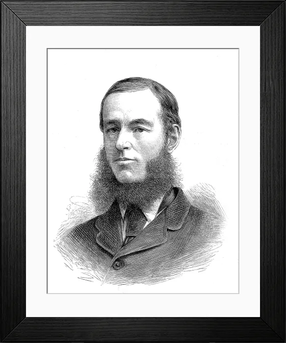Framed Print : Movers and seconders of the Address in the two Houses of Parliament: the Earl of Rosse, 1880. Creator: Unknown Framed Print : Movers and seconders of the Address in the two Houses of Parliament: the Earl of Rosse, 1880. Creator: Unknown