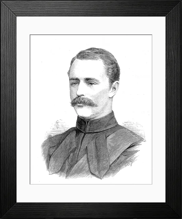 Framed Print : Movers and seconders...: Lieutenant-Colonel Home-Drummond Moray, M.P. 1880. Creator: Unknown Framed Print : Movers and seconders...: Lieutenant-Colonel Home-Drummond Moray, M.P. 1880. Creator: Unknown