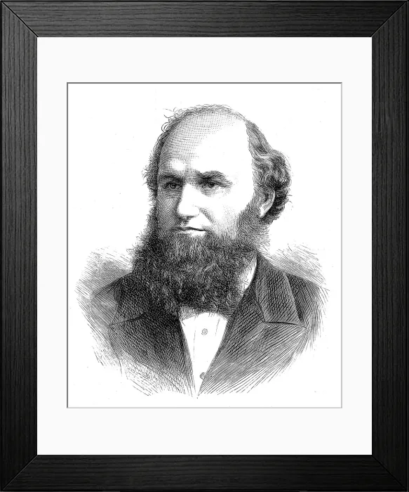 Framed Print : Movers and seconders of the Address in the two Houses of Parliament: Mr. J.P. Corry, M.P. 1880. Creator: Unknown Framed Print : Movers and seconders of the Address in the two Houses of Parliament: Mr. J.P. Corry, M.P. 1880. Creator: Unknown
