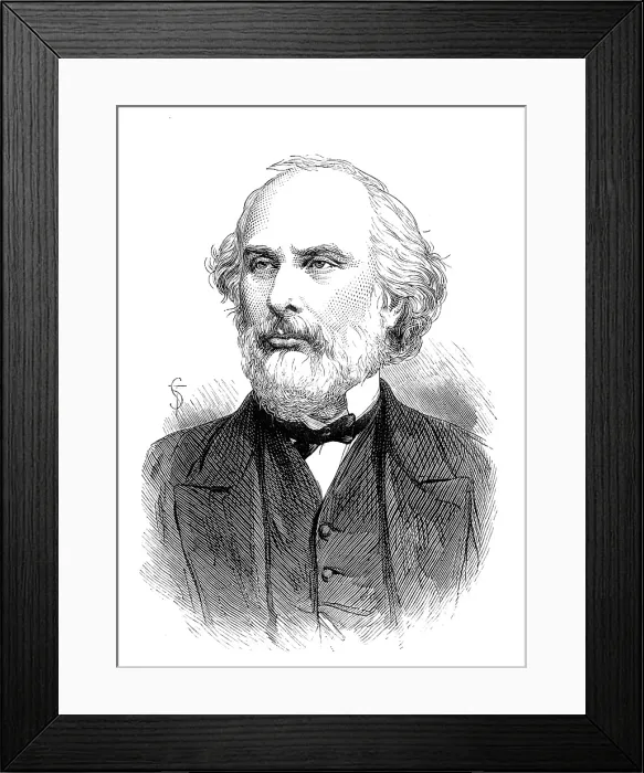Framed Print : The late Mr. Henry O'Neil, A.R.A. 1880. Creator: Unknown Framed Print : The late Mr. Henry O'Neil, A.R.A. 1880. Creator: Unknown