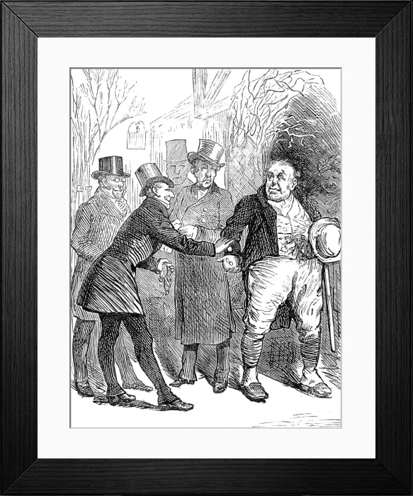 Framed Print : The General Election: canvassing - old style, 1880. Creator: Unknown Framed Print : The General Election: canvassing - old style, 1880. Creator: Unknown