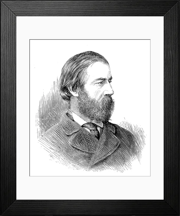 Framed Print : Members of the new House of Commons: Mr. Stuart Rendel (Montgomeryshire), 1880. Creator: Unknown Framed Print : Members of the new House of Commons: Mr. Stuart Rendel (Montgomeryshire), 1880. Creator: Unknown