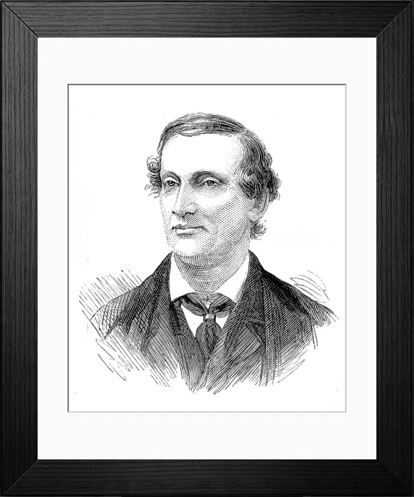 Framed Print : New Members of the House of Commons: Mr. J. W. Chitty, Q.C. (Oxford), 1880. Creator: Unknown Framed Print : New Members of the House of Commons: Mr. J. W. Chitty, Q.C. (Oxford), 1880. Creator: Unknown