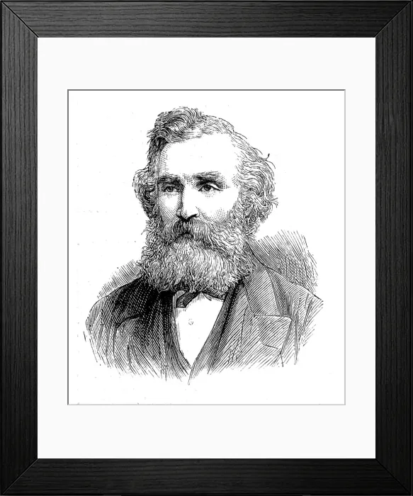 Framed Print : Members of the new House of Commons: Mr. J. Passmore Edwards (Salisbury), 1880. Creator: Unknown Framed Print : Members of the new House of Commons: Mr. J. Passmore Edwards (Salisbury), 1880. Creator: Unknown